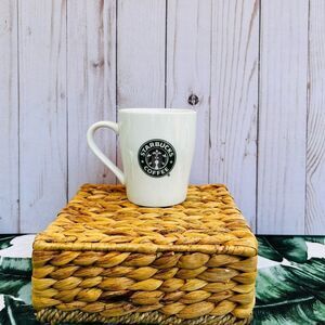 Starbucks White Logo Coffee Cup Mug